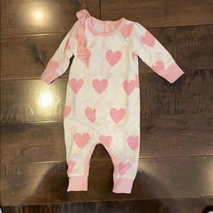 Monica & Andy Heart to Heart Romper